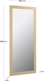 Lustro ścienne 80,5x180,5 cm Yvaine – Kave Home