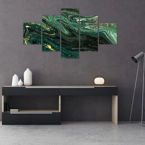 Obraz - Zielony marmur (125x70 cm)