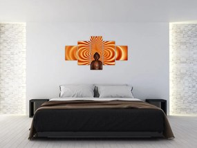 Obraz statuetki (125x70 cm)