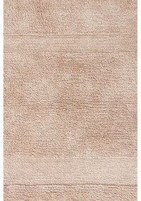 Jasnoróżowy bawełniany dywan tkany ręcznie odpowiedni do prania 140x200 cm Bloom Rose – Lorena Canals