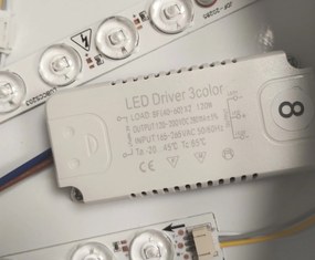 Plafon lampa LED sufitowa AT90-DELFIN NIEBIESKI