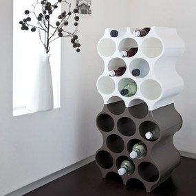 Stojak na wino SET-UP, czarny, Koziol