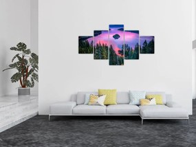 Obraz - Jezioro Tahoe, Sierra Nevada, Kalifornia, USA (125x70 cm)