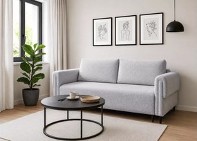 Kanapa Merli z funkcją spania i pojemnikiem na pościel – nowoczesna sofa 3-osobowa dostępna w 7 kolorach