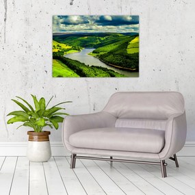 Obraz - Zielony krajobraz (70x50 cm)