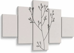 Obraz - Kwiat łąkowy N⁰3 (125x70 cm)