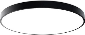 LED2 - LED lampa sufitowa MONO SLIM LED/80W/230V 3000K/4000K śr. 80 cm czarna