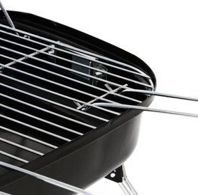Grill ogrodowy Gart turystyczny przenośny na węgiel drzewny różowy