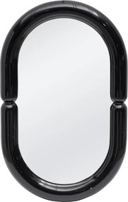 Czarne klasyczne lustro wiszące T3-P96