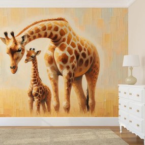 Fototapeta - Żyrafy (196x136 cm)