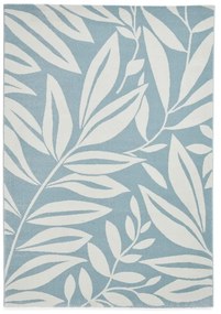 Niebieski dywan 160x230 cm Sorral Leaves – Catherine Lansfield