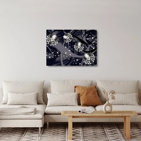 Obraz na szkle - Diamenty w pomieszczeniu (70x50 cm)