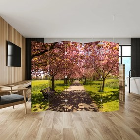 Parawan - Sad czereśni (210x170 cm)