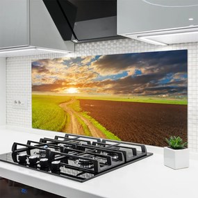 Panel Szklany Horyzont nad Złotym Polem