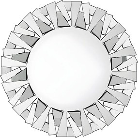 Okrągłe lustro ścienne dekoracja salonu duże dekoracyjne lustro ścienne do sypialni dekoracyjne lustro projekt 79x79cm