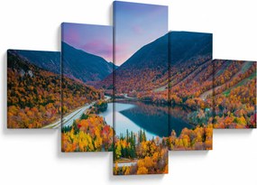 Obraz - White Mountain, New Hampshire, USA (125x70 cm)