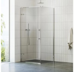 Ravak - Kabina prysznicowa COOL 100x100 cm chrom błyszczący