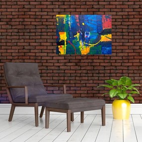 Obraz na szkle - Abstrakcja (70x50 cm)