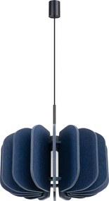 Sollux SL.1862 - Lampa wisząca na przewodzie MULA 1xE27/15W/230V, śr. 45 cm, niebieska