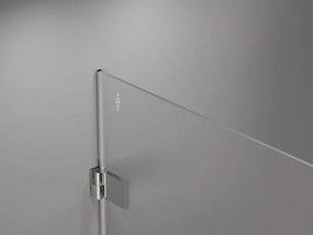 Mexen Lunar-B drzwi prysznicowe uchylne lewe 110 cm, transparent, chrom - 832S-110-050-01-00-L