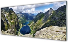 Panel Szklany Panorama Alpejskich Szczytów