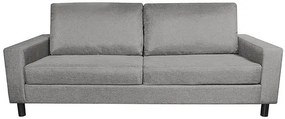 Stylowa trzyosobowa jasnoszara sofa - Izarra 3X