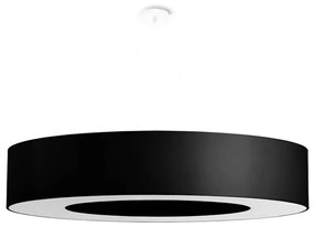 Żyrandol SATURNO 90 czarny SOLLUX  LIGHTING