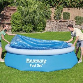 Pokrywa solarna / przykrycie na basen 305 cm BESTWAY