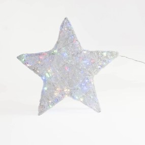 Ozdobna gwiazda z oświetleniem LED, 50 cm