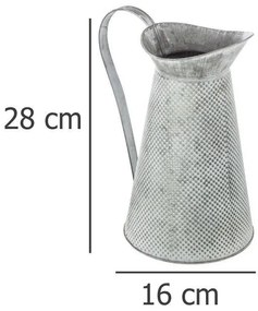 Dekoracyjna konewka metalowa, 28 cm