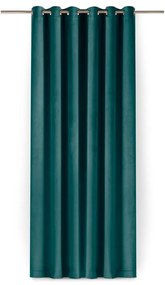 Morska aksamitna zasłona częściowo zaciemniająca (dimout) 140x270 cm Velto – Filumi