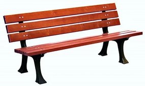 Ławka miejska 150 cm 24 kolory Atioz