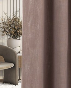 Zasłona gotowa na taśmie marszczącej 140x280cm dimmed pink 1 szt.