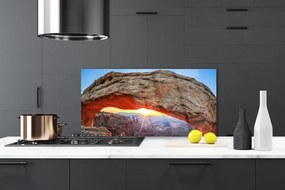 Panel nad blat kuchenny Skaliste Wybrzeże W Pełnym Słońcu