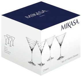 Zestaw 4 kieliszków do martini Mikasa Cheers, 290 ml