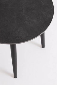 Aluminiowy zestaw mebli ogrodowych w kolorze khaki-szarobrązowym dla 2 osób Millor – Bizzotto