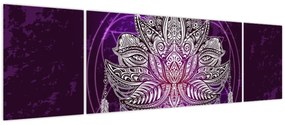 Obraz - Lotos (170x50 cm)