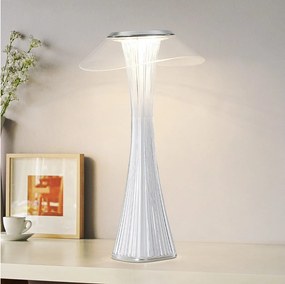 NETTLIFE Lampka nocna LED z funkcją ściemniania dotykowego USB i 3 poziomami jasności Lampka stołowa do sypialni