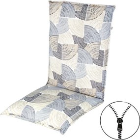 Doppler ELEGANT 2240 - niska poduszka na krzesło z niskim oparciem