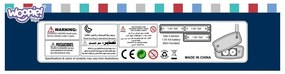Woopie zestaw xxl deska do prasowania z żelazkiem wieszakiem koszem na pranie i ubraniami 14 el.