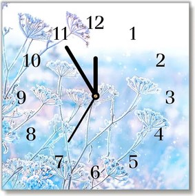 Zegar ścienny Zima Śnieg Boże Narodzenie