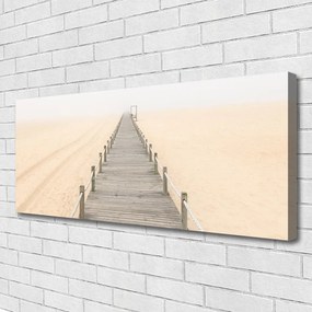 Fotoobraz na płótnie Most nad Piaszczystym Brzegiem
