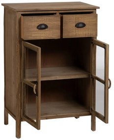 Witryna z litego drewna jodłowego 64x92,5 cm – Ixia