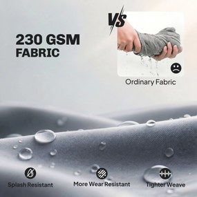 Outsunny Zestaw mebli ogrodowych lounge, 4-5 osób, kanapa dwuosobowa, stolik, krzesło, grube poduszki, siatkowe siedziska | Aosom PL