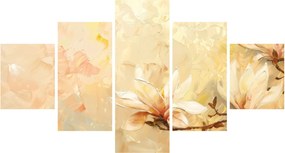 Obraz - Kwiaty (125x70 cm)