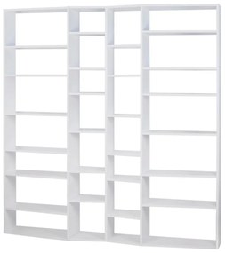 Biały regał 214x224 cm Valsa – TemaHome