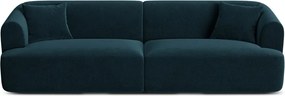 Morska aksamitna sofa 255 cm Campi – Cosmopolitan Design