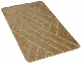 Kvalitex Dywanik łazienkowy Parkety beżowy, 60 x100 cm