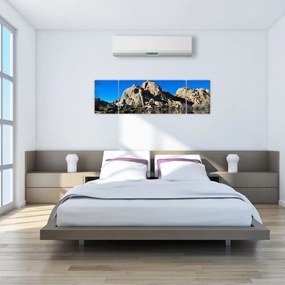 Obraz odbicia skał (170x50 cm)