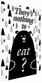 Plakat Nothing to eat 21x30 cm bez ramy bez marginesu ARTGEIST B